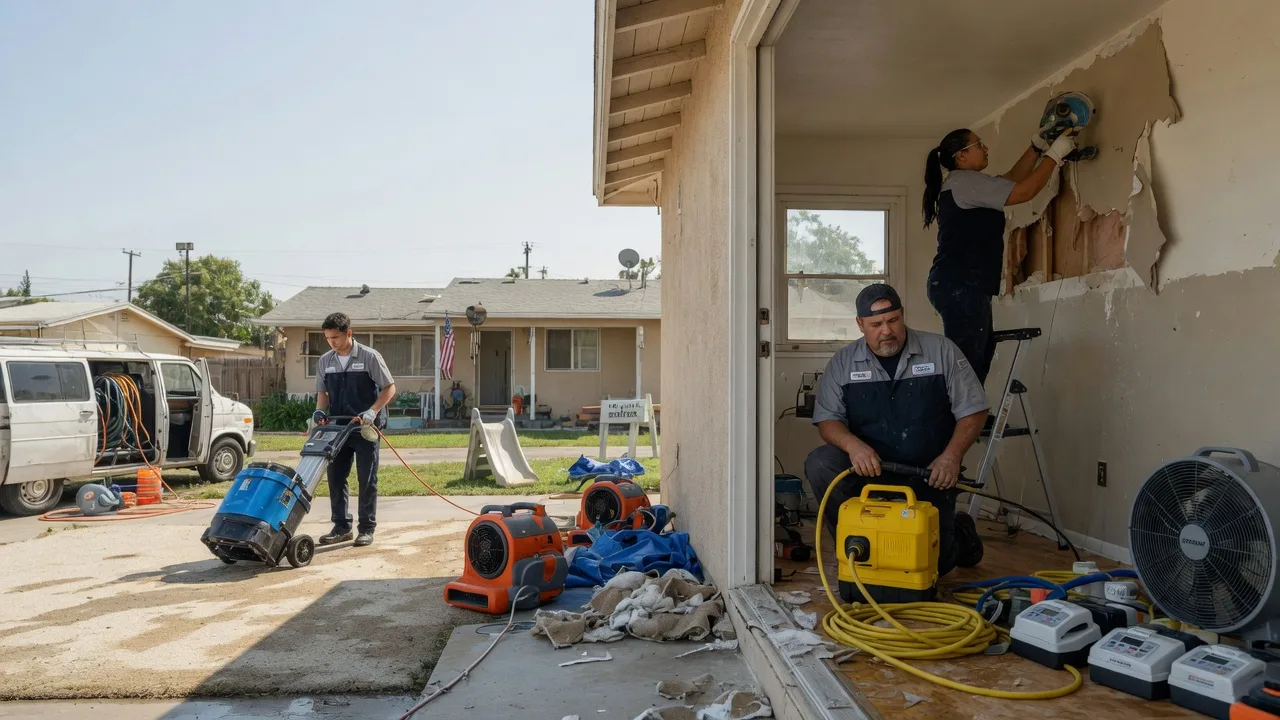 Water Damage Restoration in Mineral, IL near me